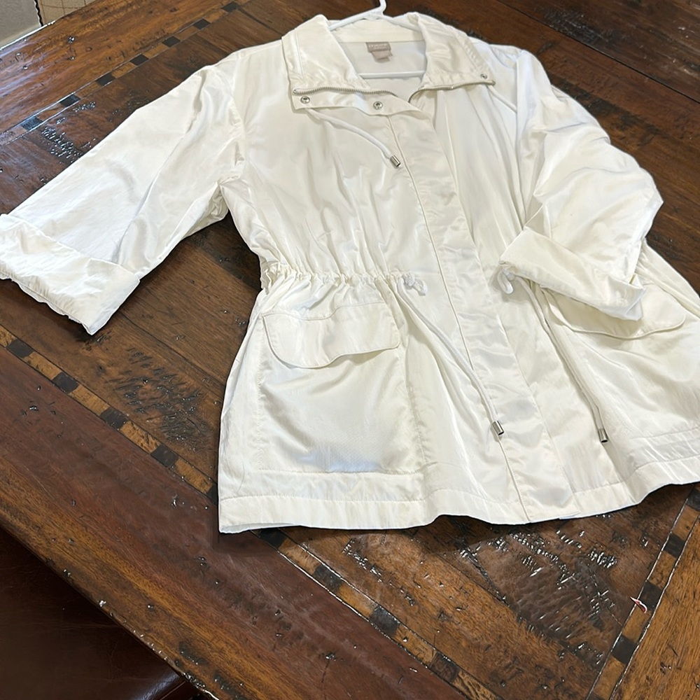 Chico’s 16/18 white jacket ❄️